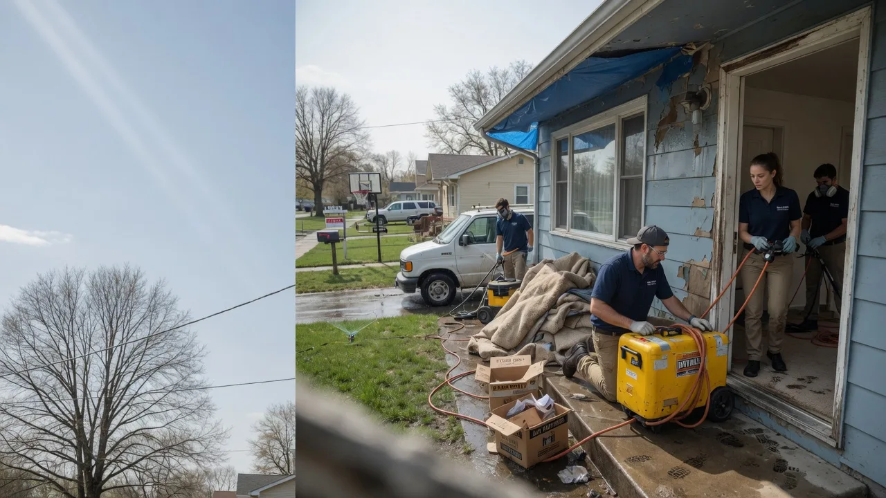 Basement Flood Cleanup in Farnham, VA near me